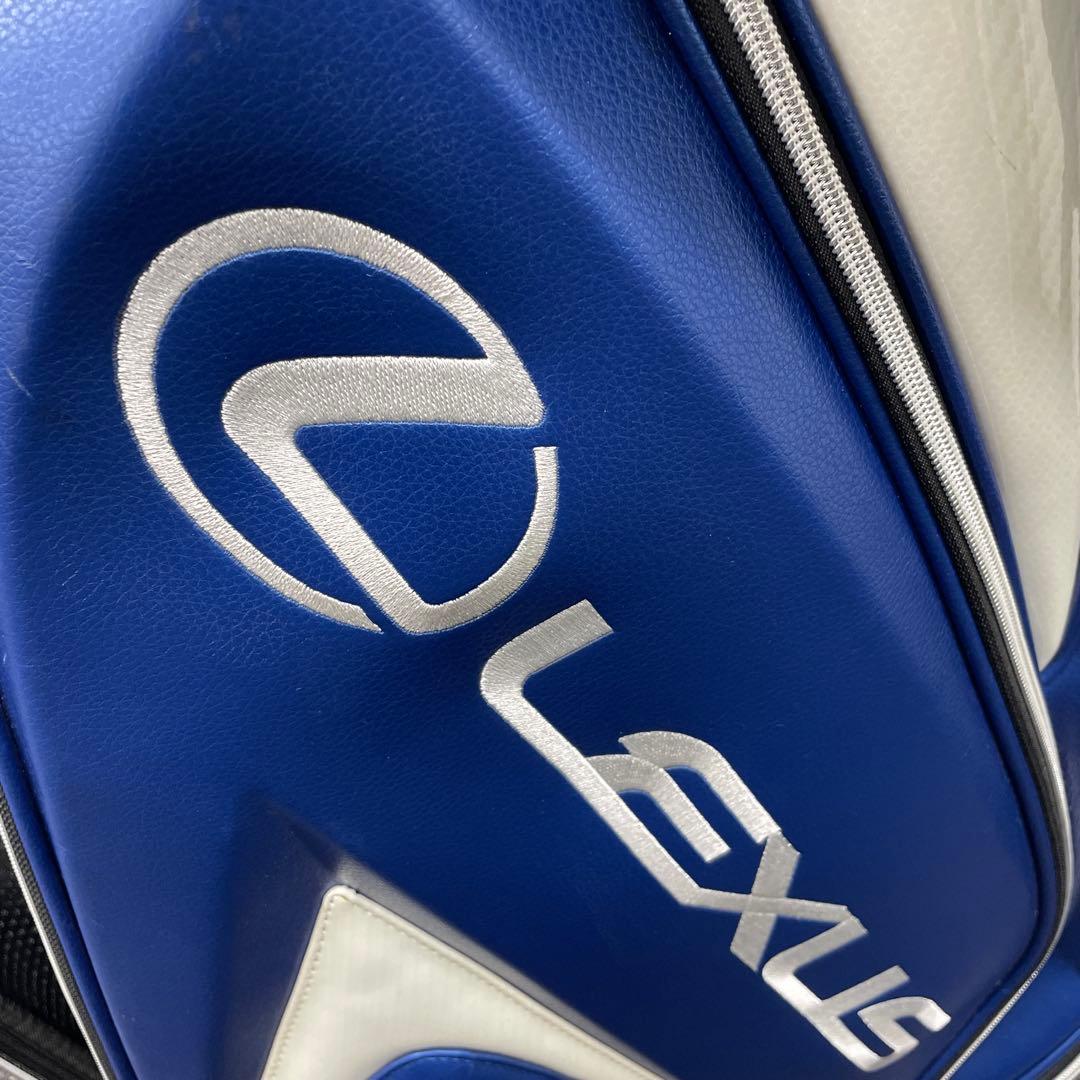 LEXUS スポーティーキャディバッグ 青