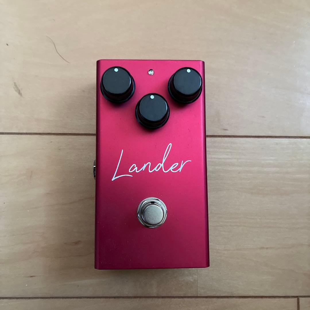 Lander ギターエフェクター 赤