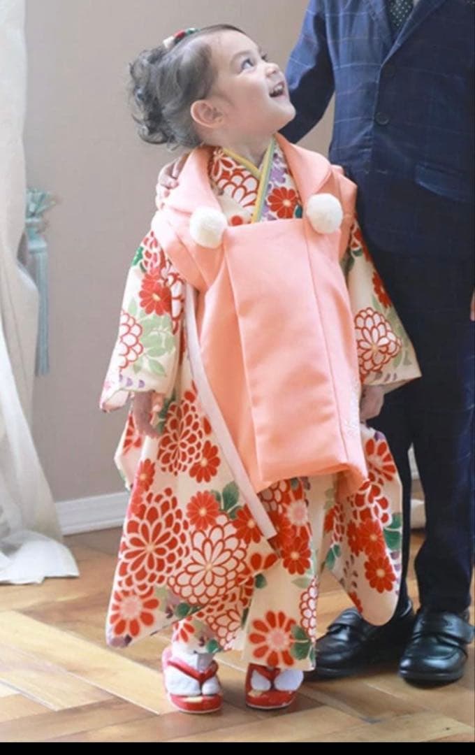 七五三　3歳 女の子　着物セット100cm Catherine Cottage