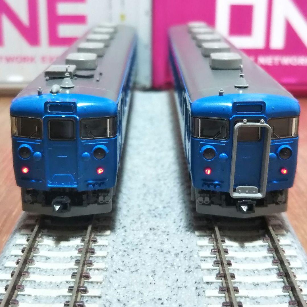 Nゲージ TOMIX 475系 北陸本線 青色 3両セット