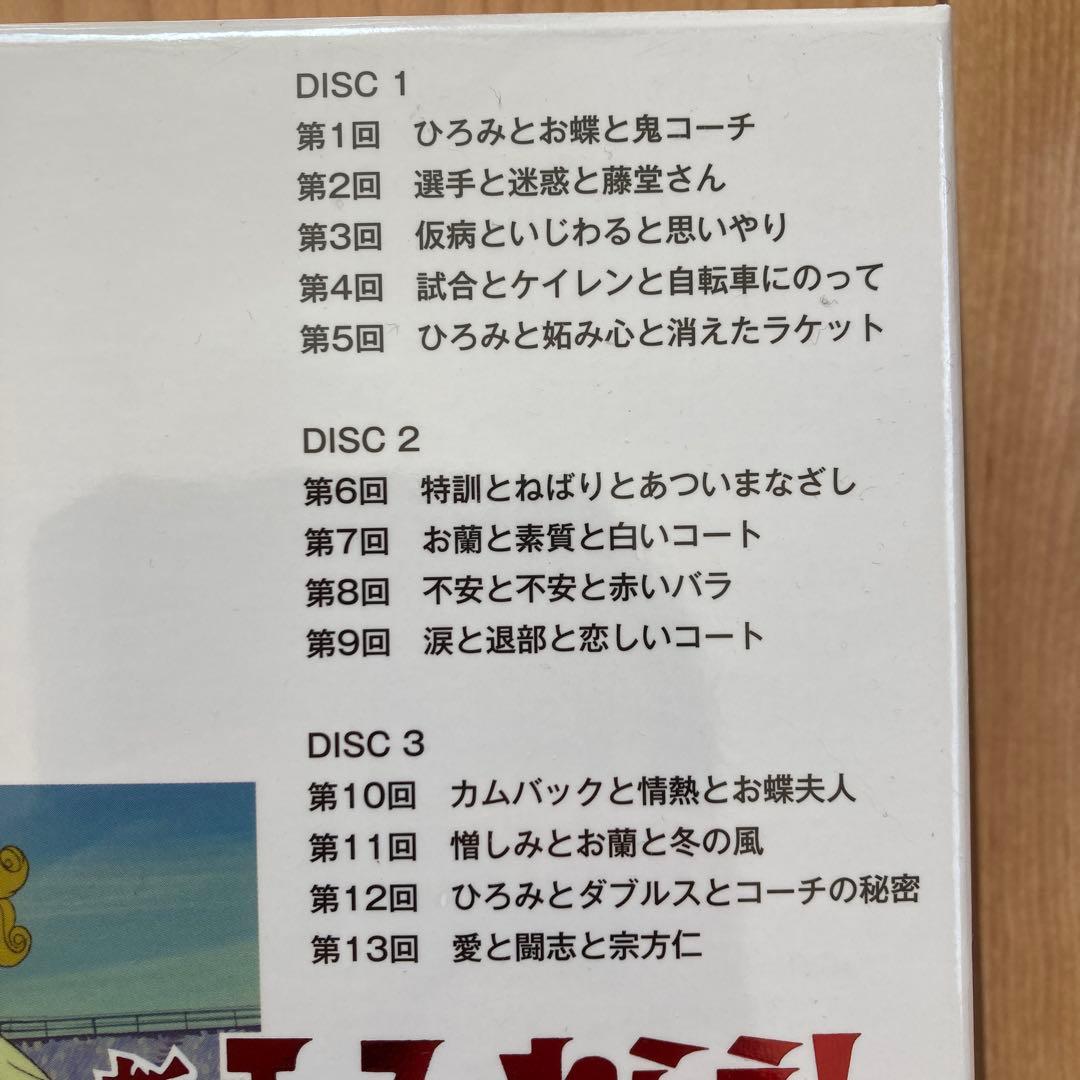 新・エースをねらえ! DVD-BOX〈6枚組〉　新品未開封品