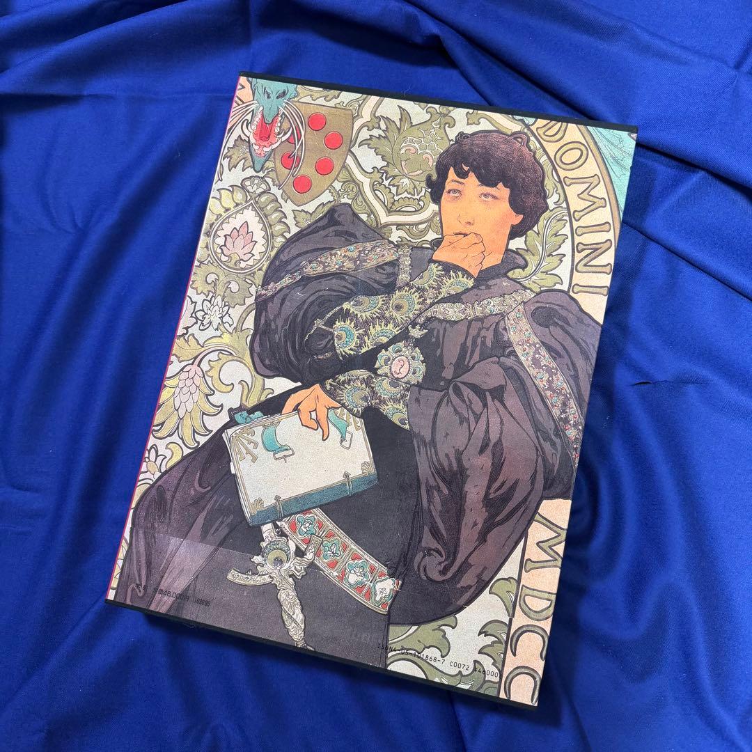 アルフォンス・ミュシャ 画集「Alphonse Mucha」額装版3葉付