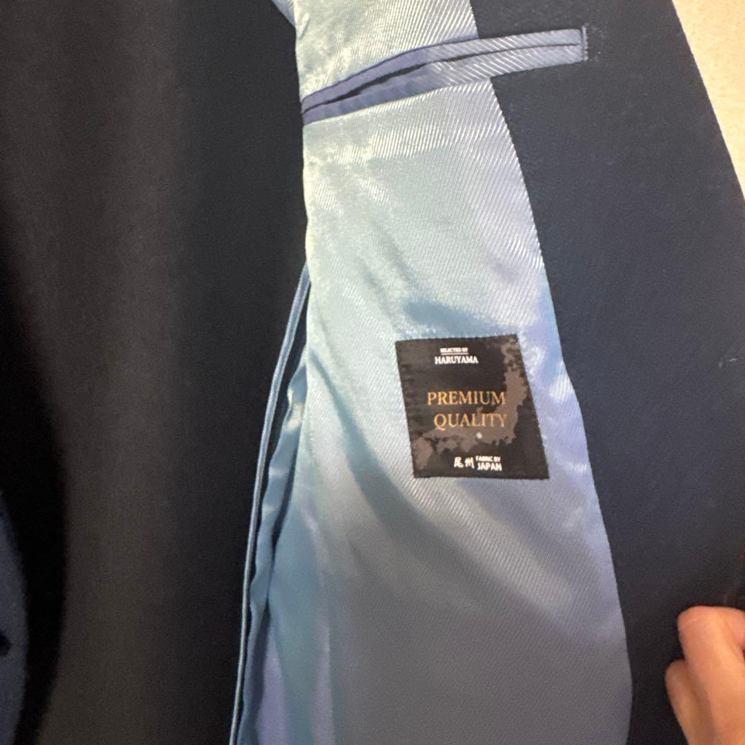 【新品】マリオバレンチノ×尾州ウール テーラードジャケット ネイビー AB6