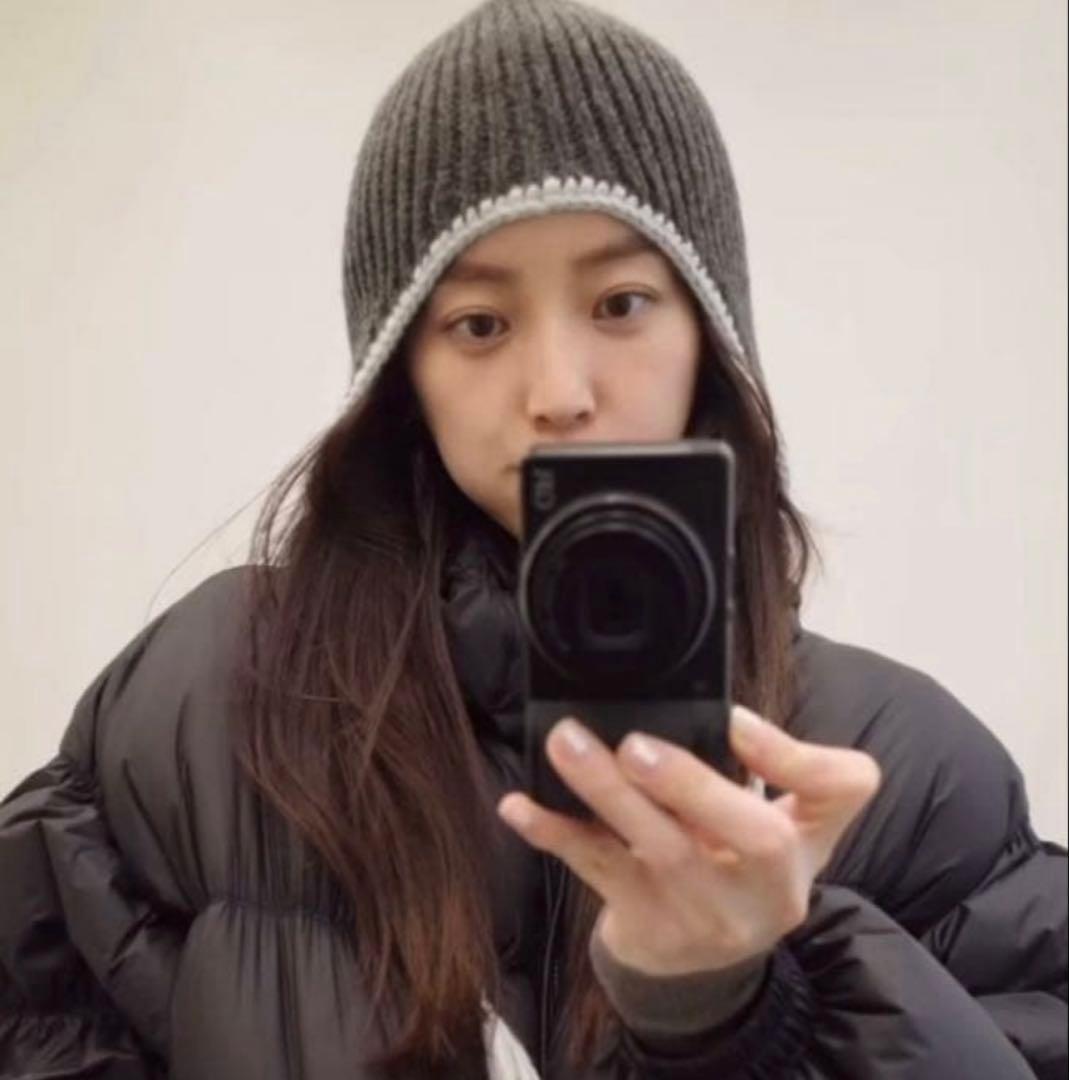 TODAYFUL(トゥデイフル）イヤー フラップ ニットキャップチャコールグレー