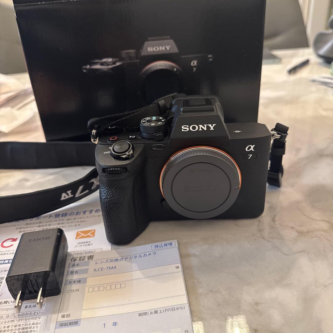 ド*君様 SONY α7IV ボディ（ILCE-7M4）★シャッター回数少なめ・