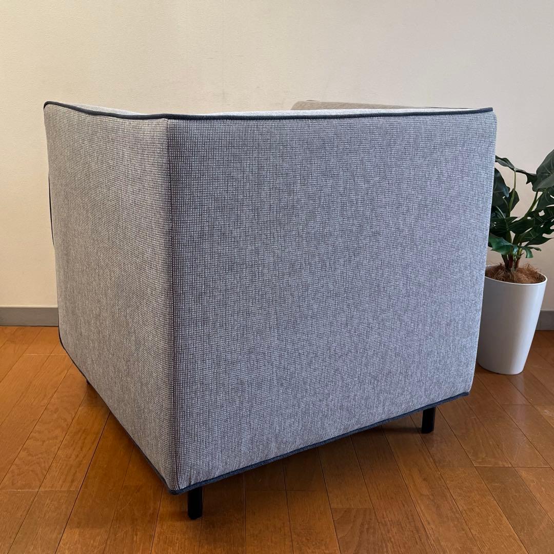 PLUS プラス　S1 アームチェア　① 19万　シングルソファ　モダン　美品