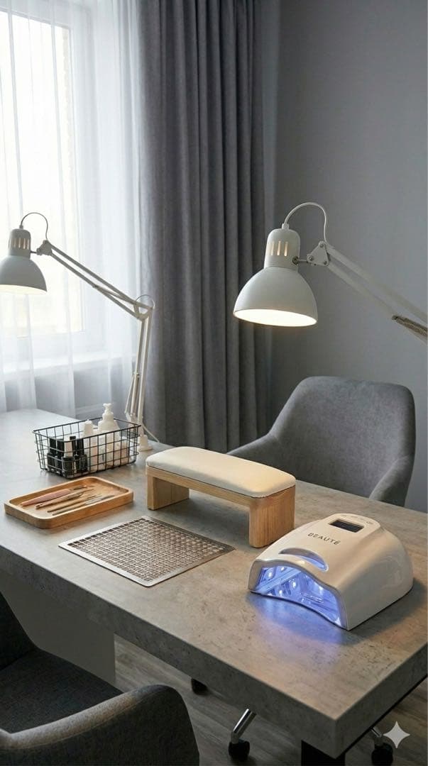 BEAUTE UV/LEDネイルランプ　128W ハイブリッド ランプ