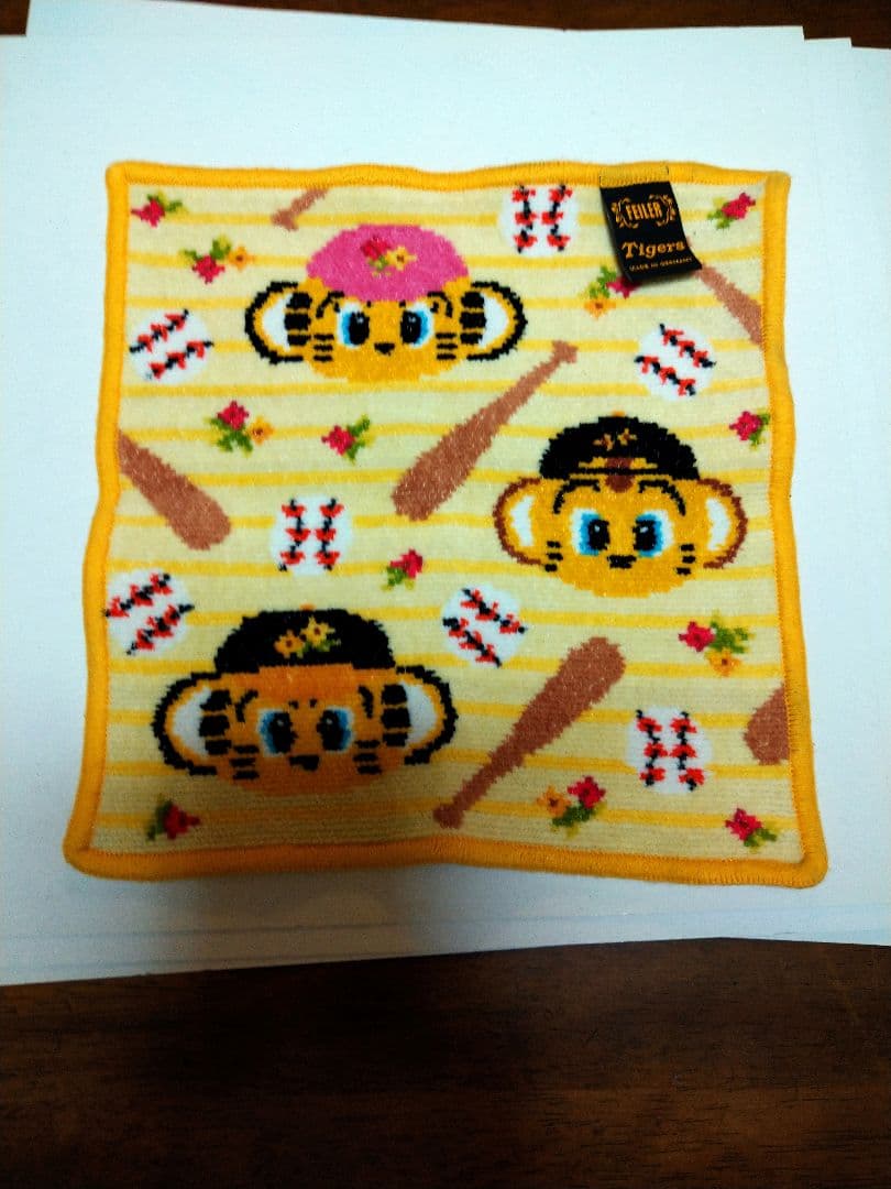 レアフェイラー 阪神タイガースコラボ ハンカチ