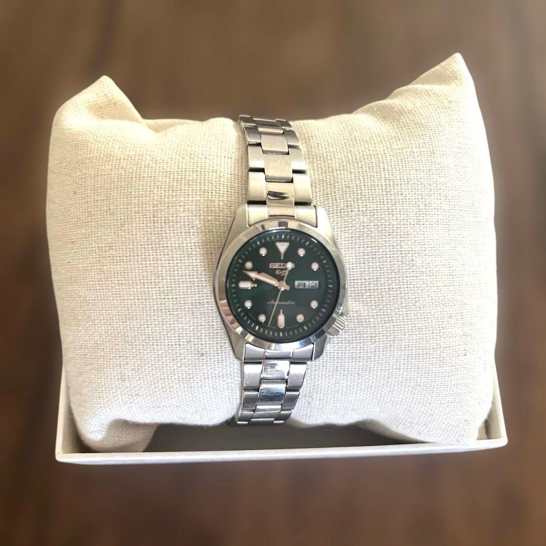 SEIKO5スポーツ　セイコー5スポーツ SRRA005 グリーンフェイス