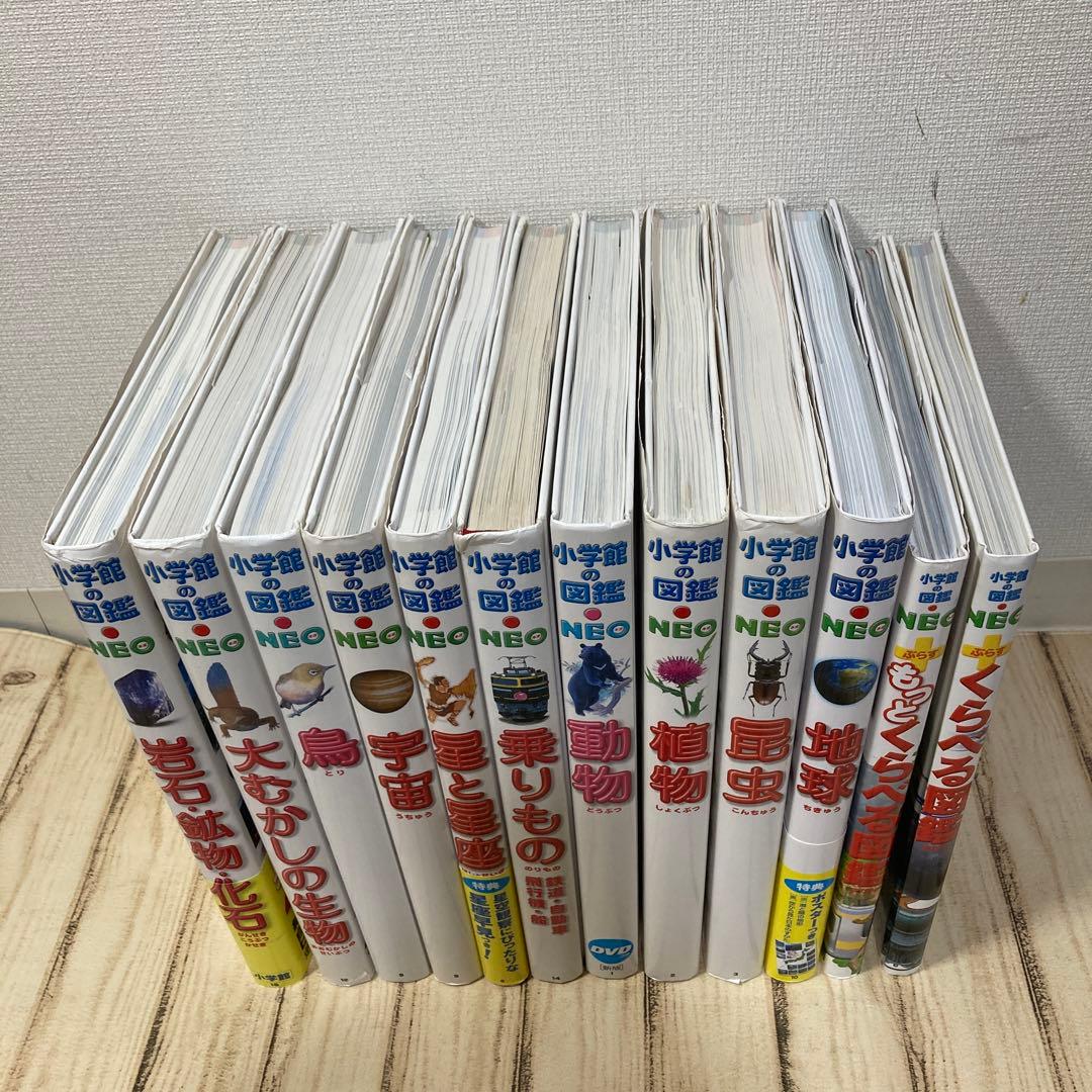 小学館の図鑑NEOシリーズ 10冊+NEOプラス2冊　計12冊セット