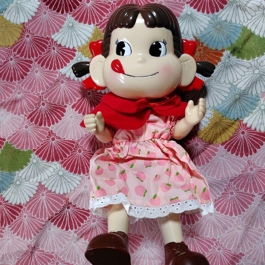 おすわりペコちゃん人形　ペコちゃん　不二家　ペコちゃん人形　フォトフレームペコ