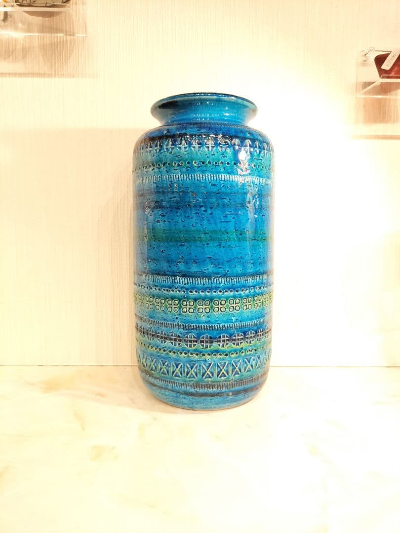 FLAVIA MONTELUPO フラビア ビトッシ 花瓶 リミニブルー