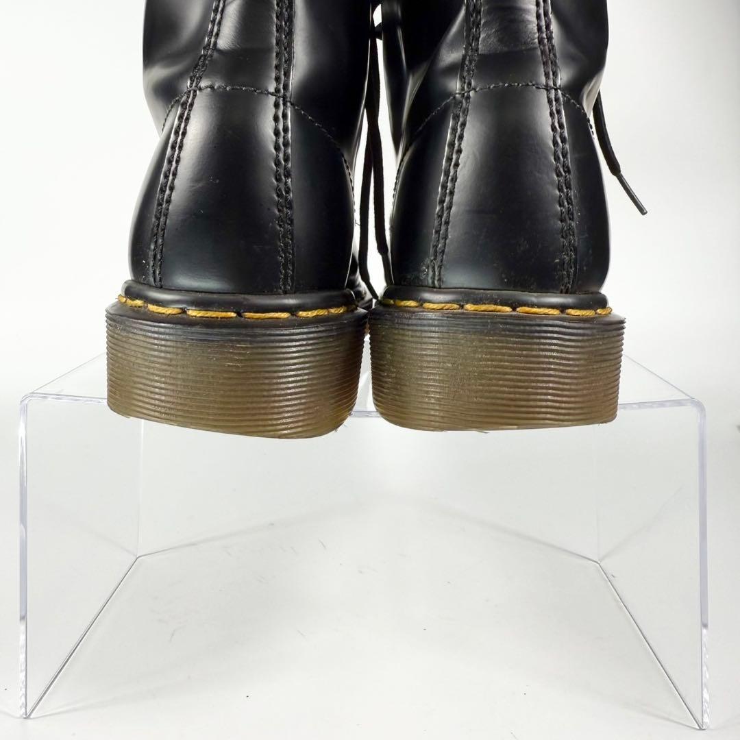 【美品】Dr.Martens ドクターマーチン〈1460〉８ホールブーツ革靴　黒