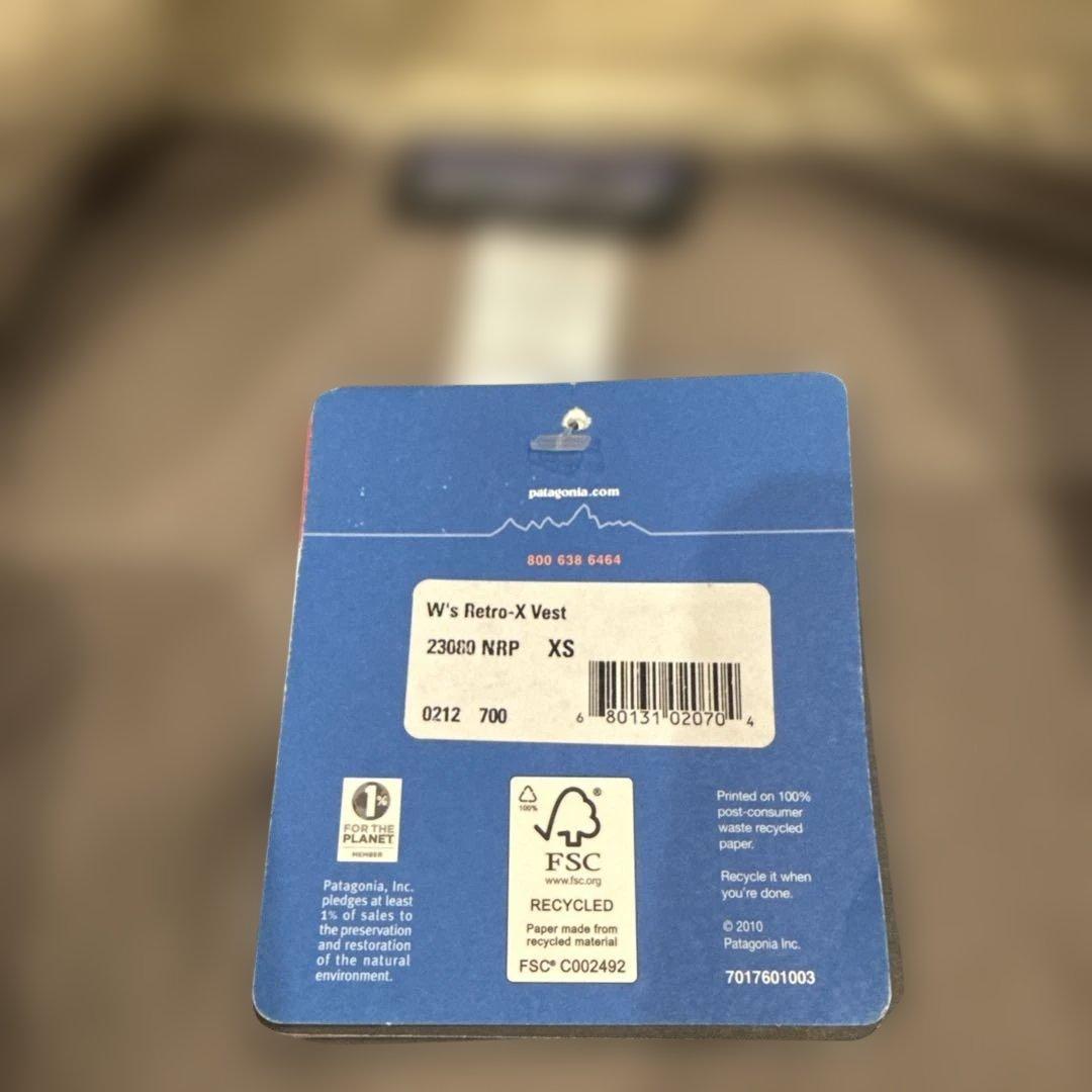 パタゴニア patagonia レトロx レディース XS タグ付き