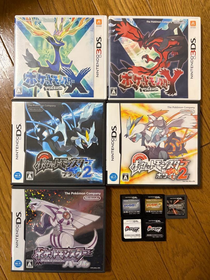 【最終値下げ】ポケットモンスター ゲームソフト10本まとめ売り