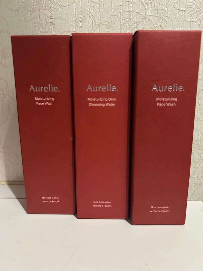 Aurelie モイスチャライジングフェイスウォッシュ 3本セット