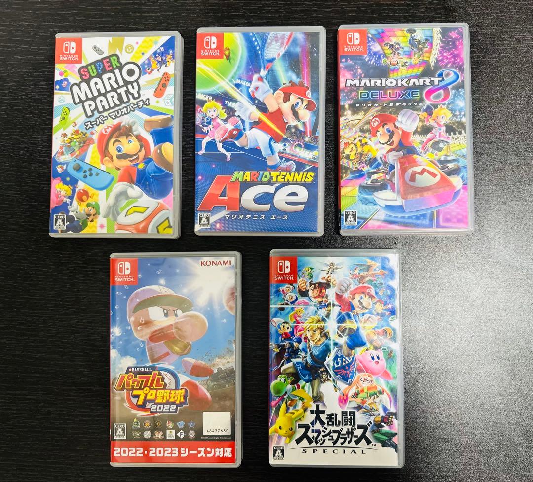 Nintendo Switch ゲームソフト 5本まとめ売り