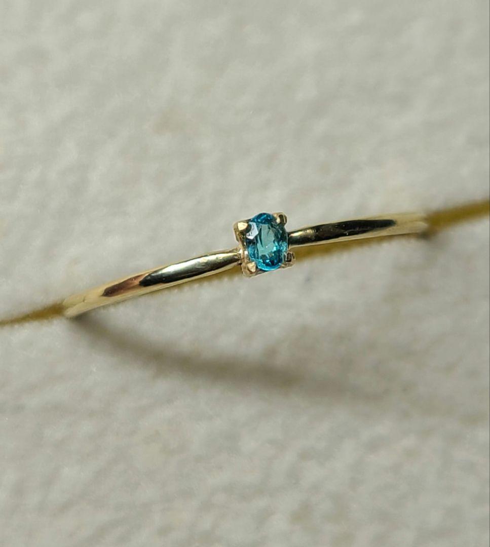 はなはな★ブラジルバターリャパライバトルマリン★リングオーダー