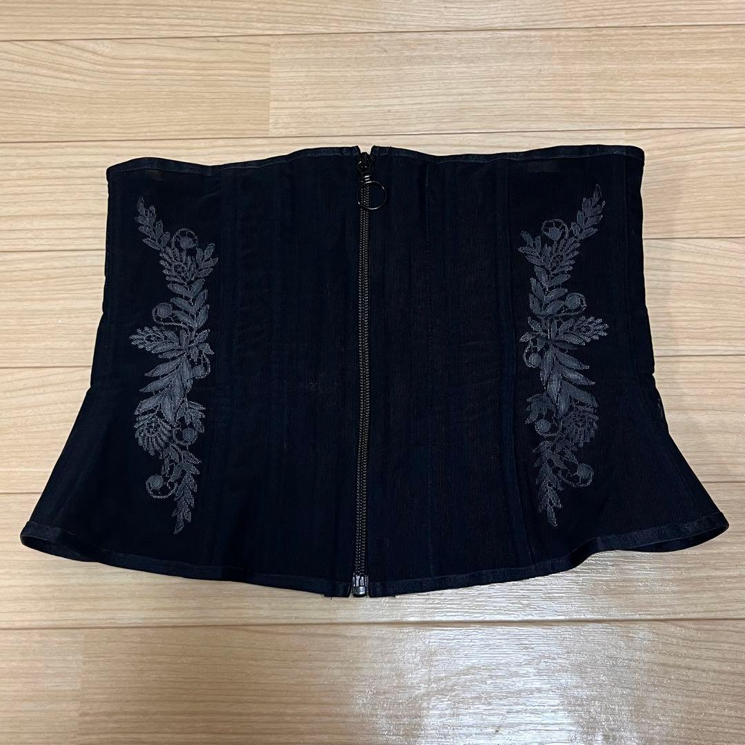 元鈴木さんコルセット シレーヌ L 黒蝶貝　EnchantedCorset