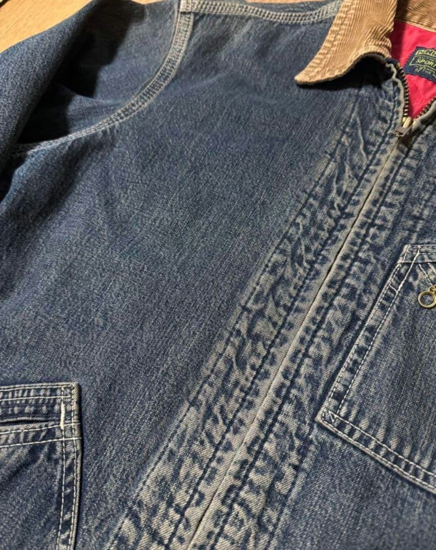 ボ*帳様 旧DENIME オリゾンディ期 91-LB型 デニムブルゾン Mサイズ