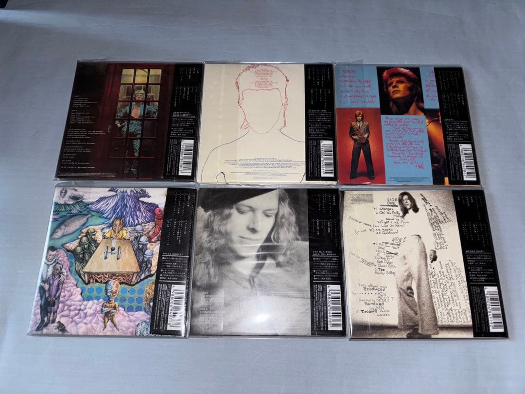 David Bowie 紙ジャケ 6枚 セット 特典 BOX デヴィッド・ボウイ