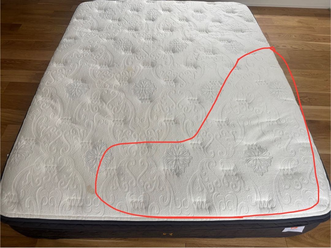 【送料込み】Sealy（シーリー） ガーナイトIII ダブルワイド　　マットレス