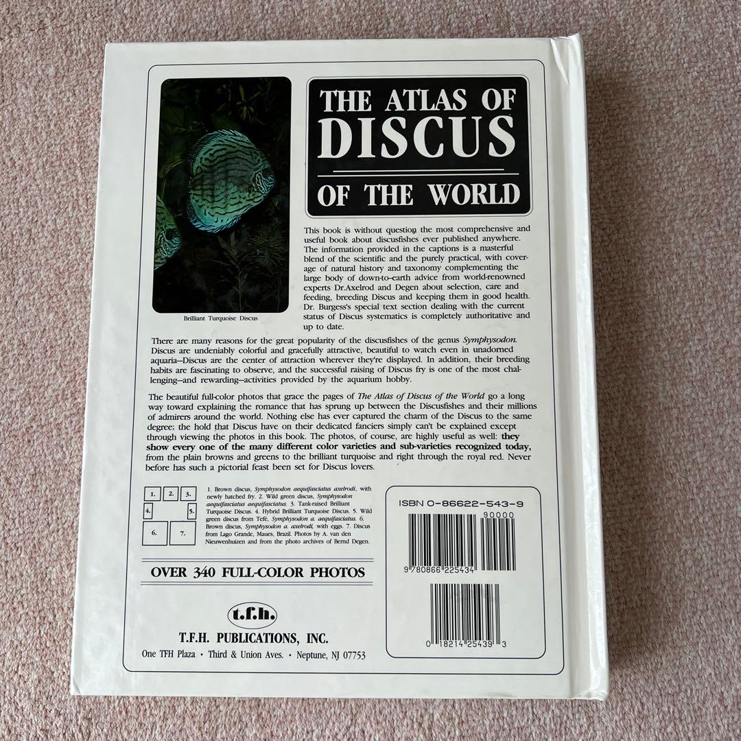 洋書　THE ATLAS OF DISCUS ディスカス　大型本