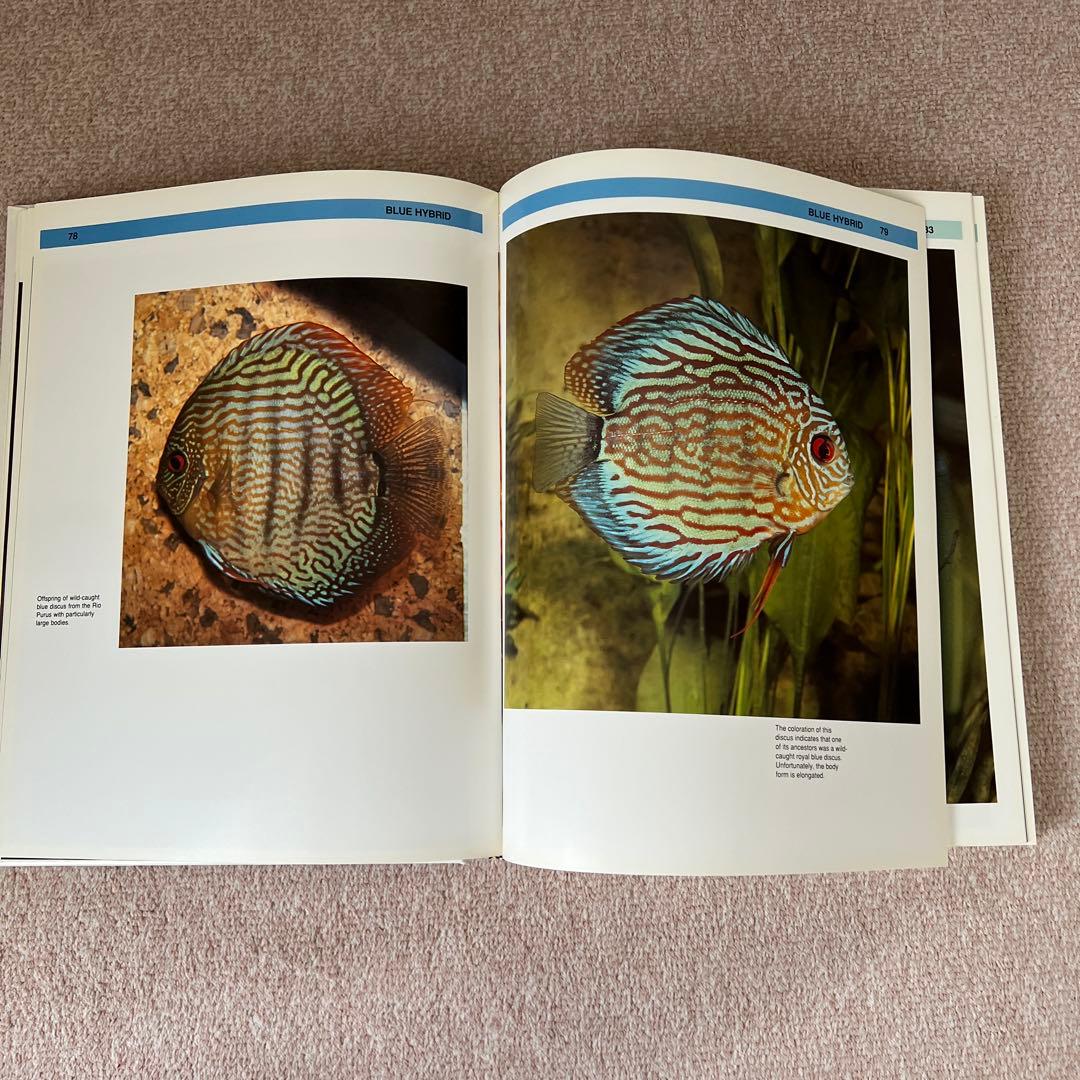 洋書　THE ATLAS OF DISCUS ディスカス　大型本