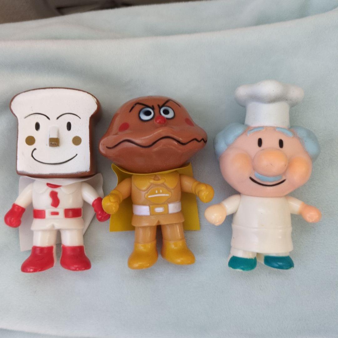 超激レア　80年代　アンパンマン　レトロ　ソフビ人形　ミドルサイズ