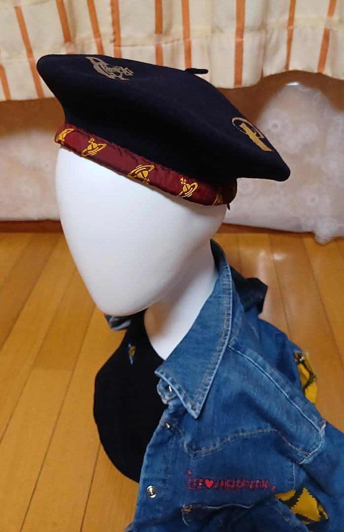 ヴィヴィアンウエストウッド　90sヴィヴィ子のベレー帽！PAGANKISS