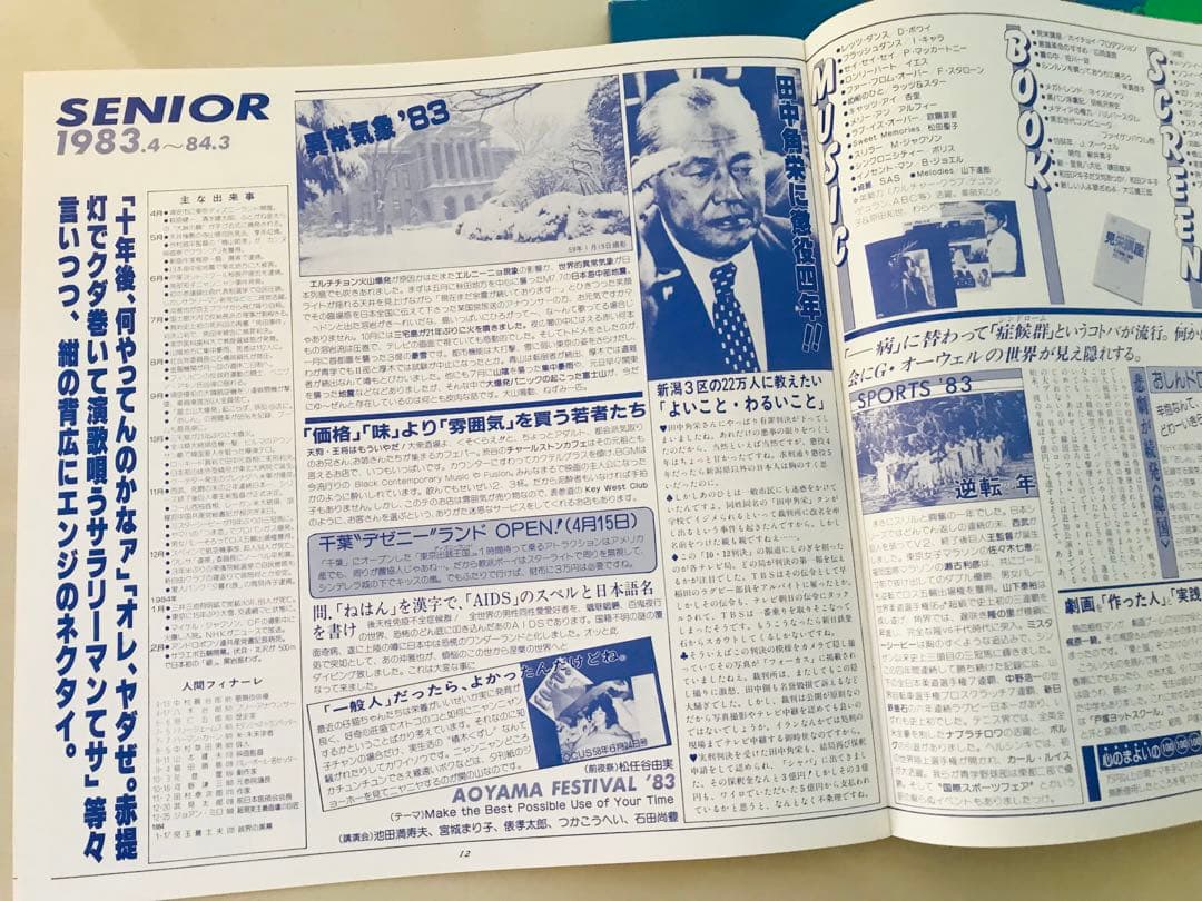 MEMORIES 1984/青山学院　サザンオールスターズ、桑田佳祐　入手困難！