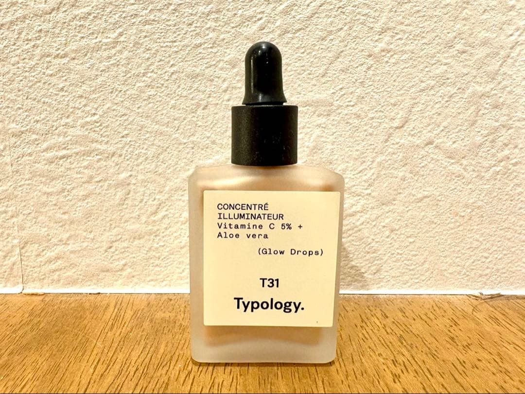 【新品未開封】Typology T31 ティポロジーグロウドロップス(ポーチ付)