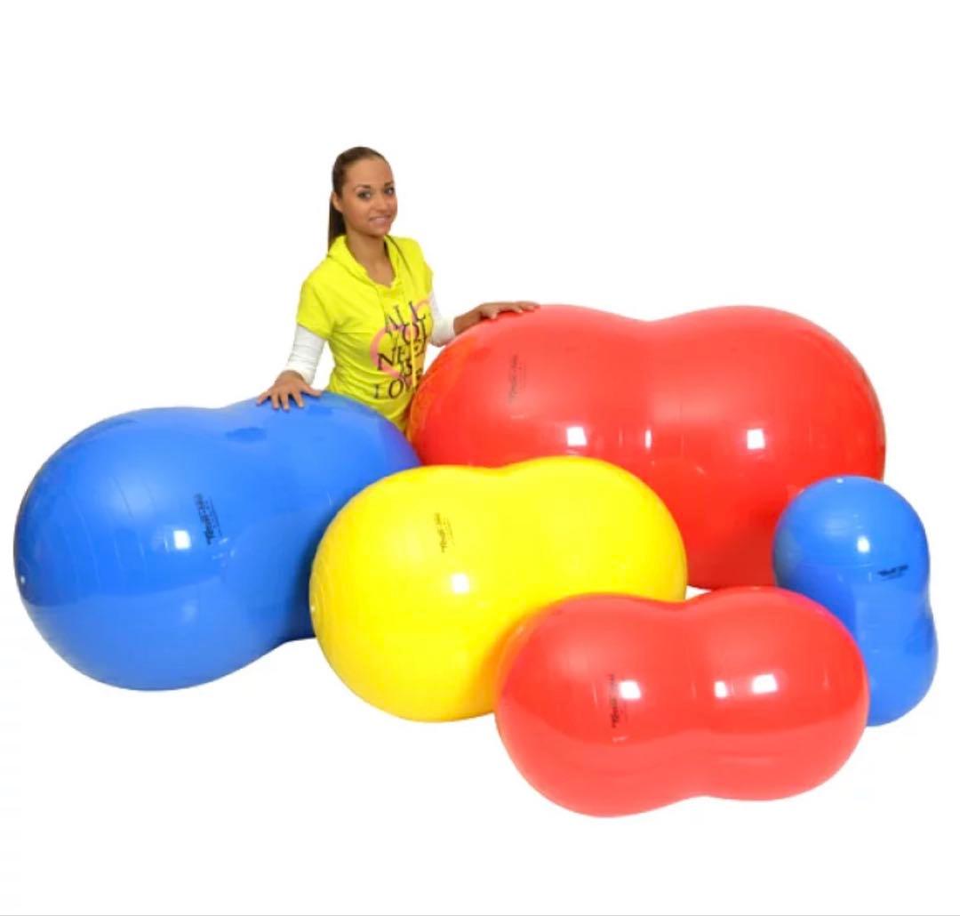 ギムニク バランスボール フィジオロール70cm ピーナッツバランスボール