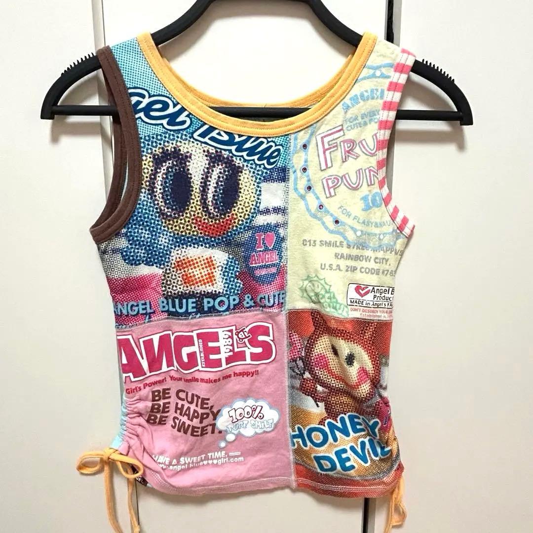 angelblue エンジェルブルー ノースリーブ トップス L y2k 平成