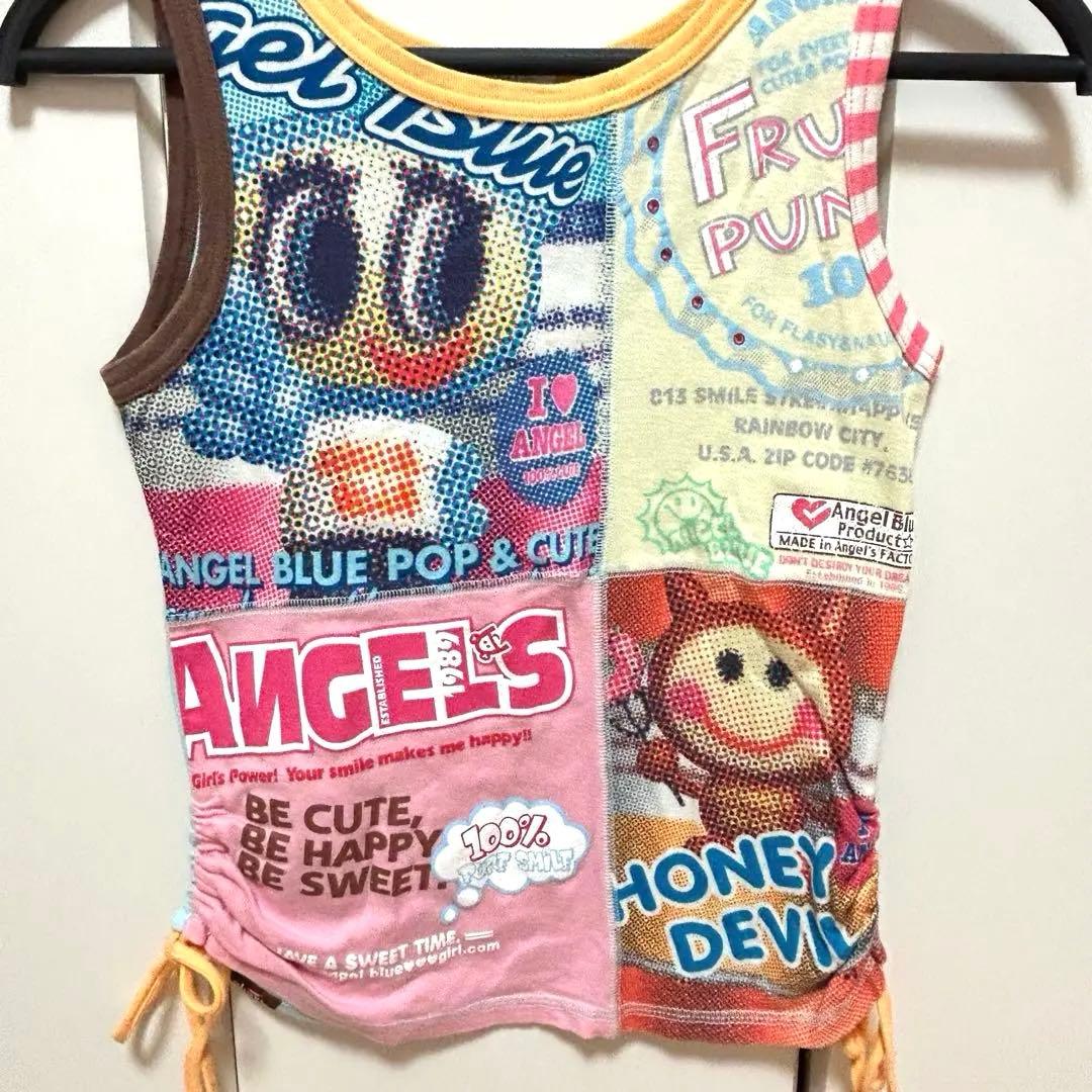 angelblue エンジェルブルー ノースリーブ トップス L y2k 平成