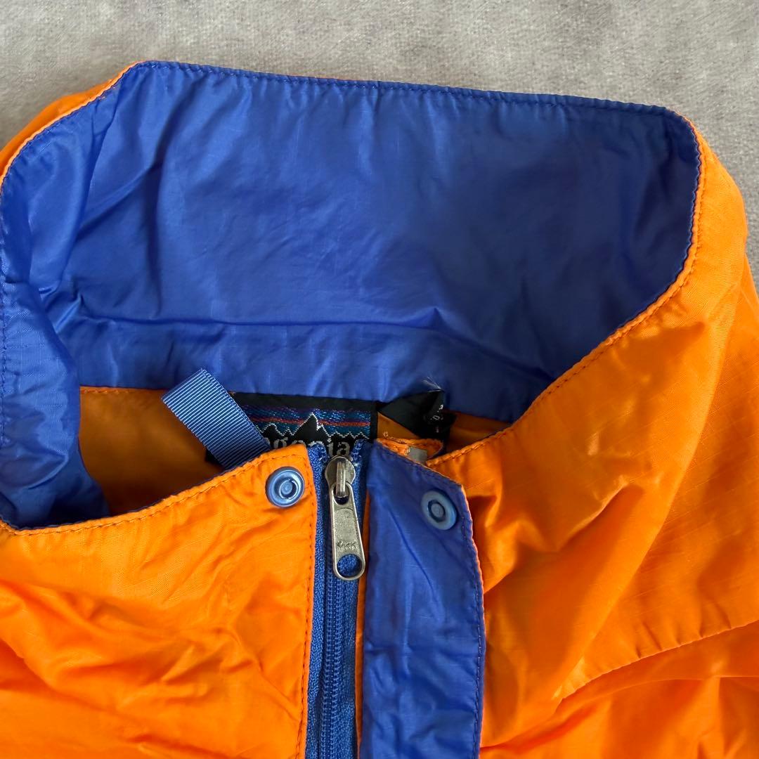 90s パタゴニア アノラックジャケット 台湾製 オレンジ L