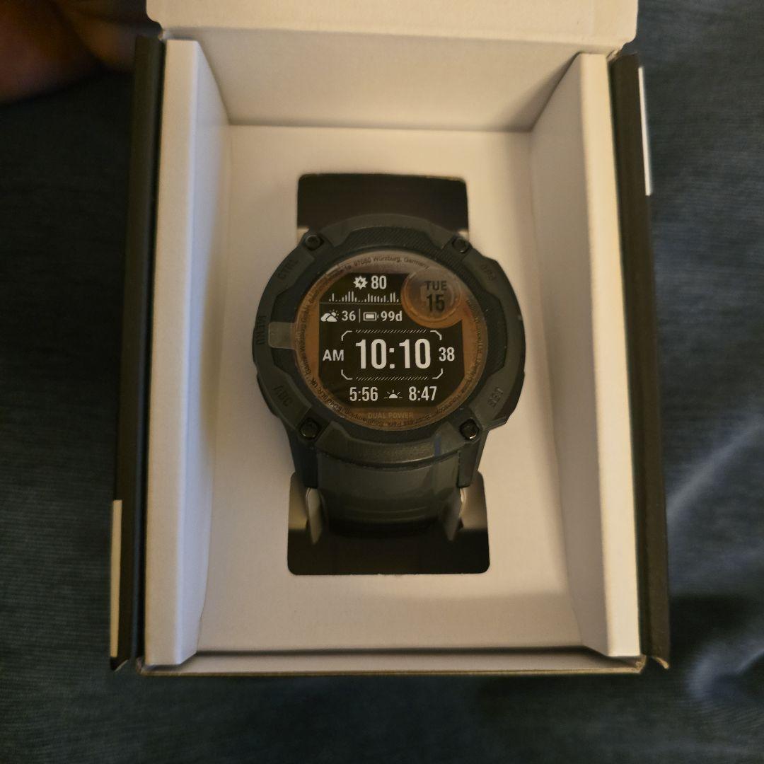 Garmin instinct2x dual power 中古