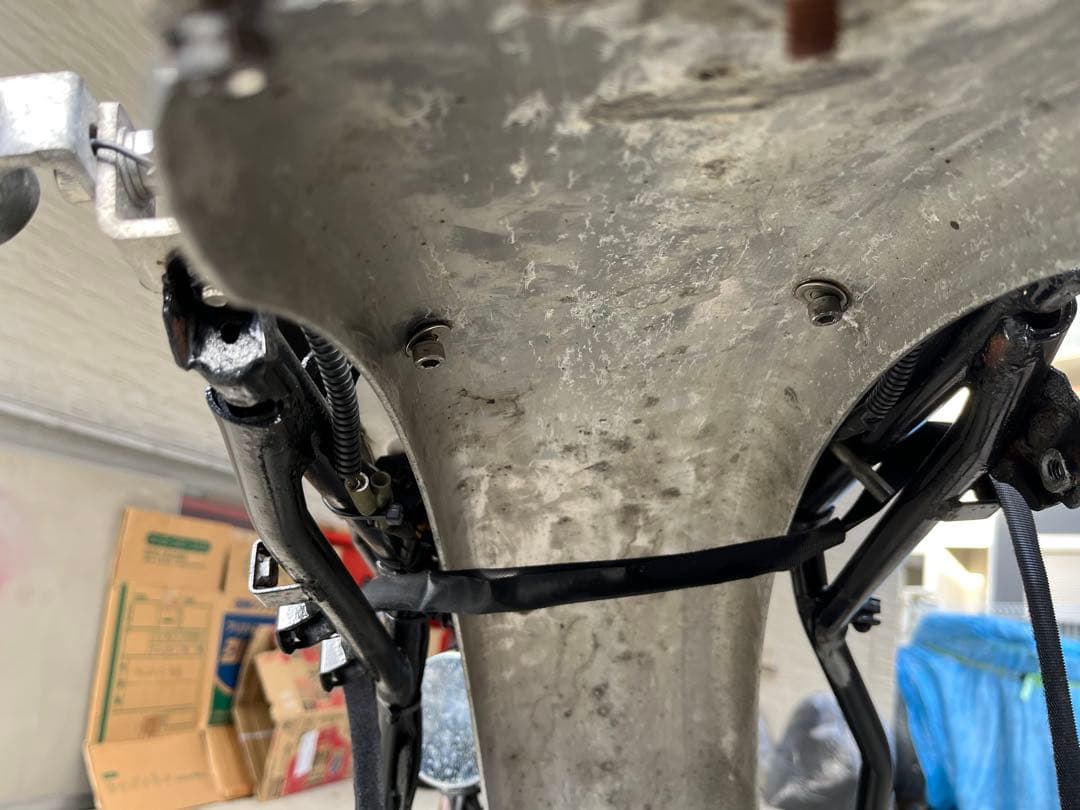 TW200/225 アルミフェンダー 前後セット