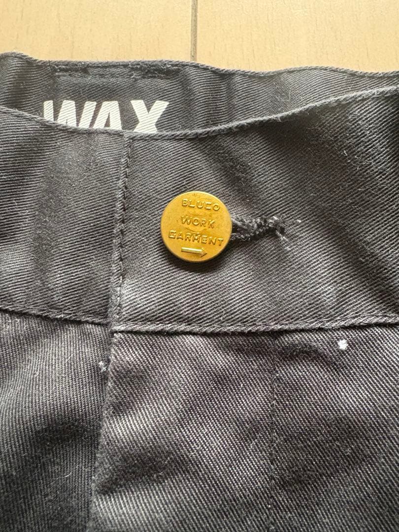 WAX BLUCO×WAX WIDE TAPERED WORK PANT L
