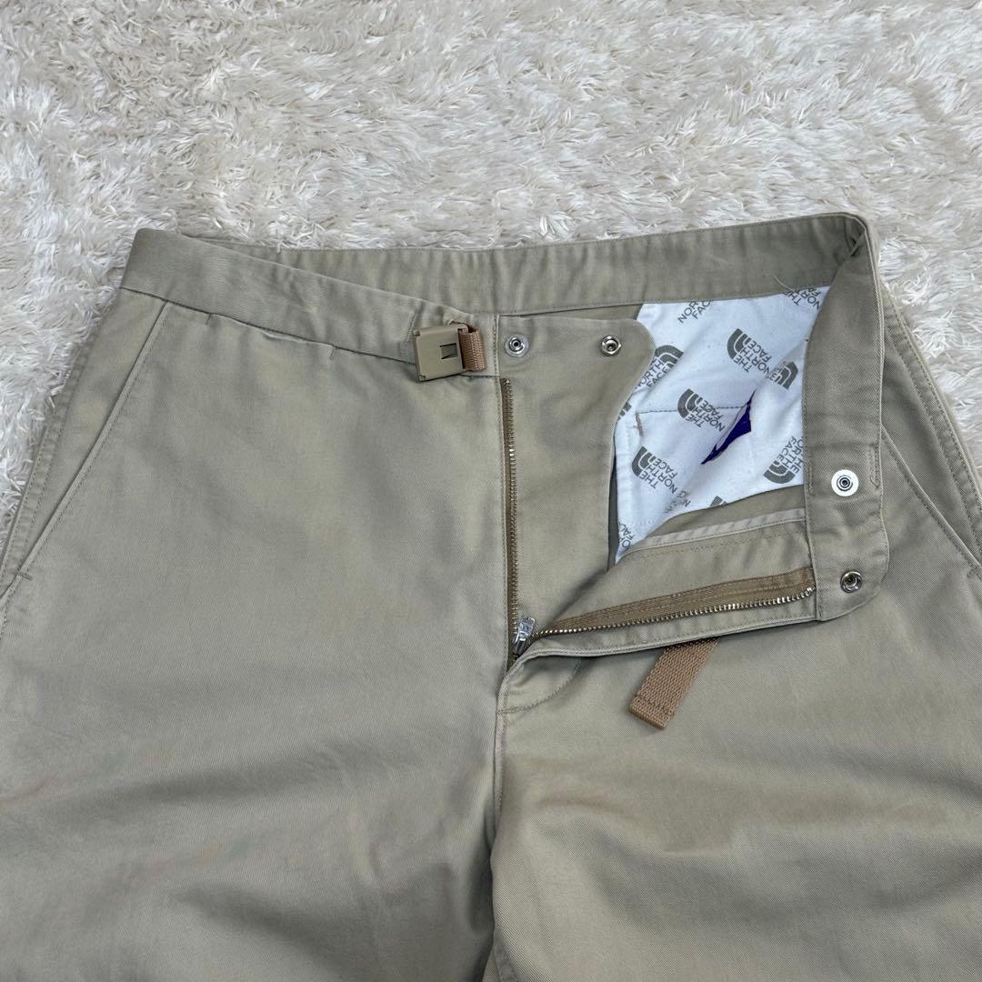 NT5302N PURPE LABEL ストレッチツイルワイドテーパードパンツ