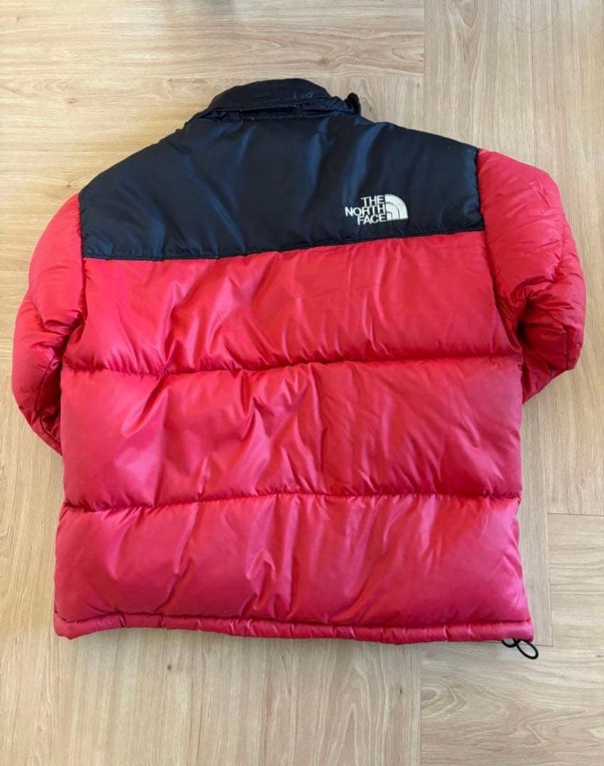 THE NORTH FACE ダウンジャケット 赤黒最安値