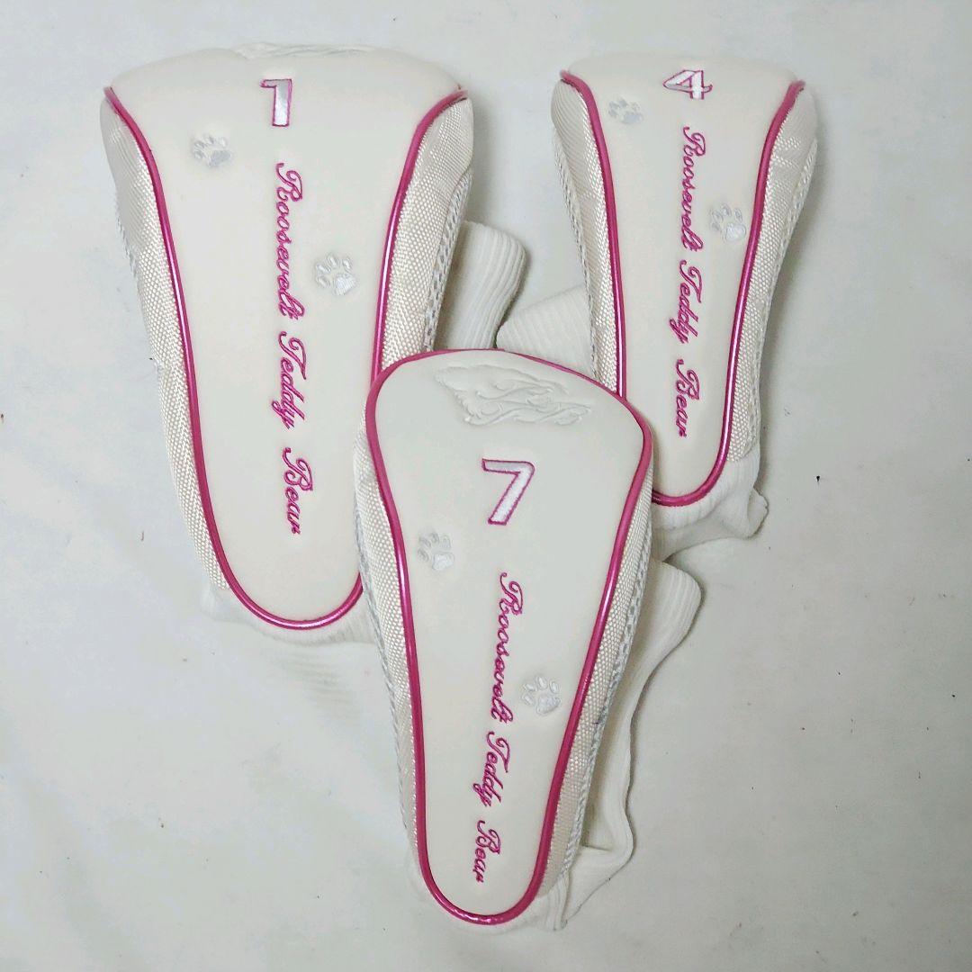 【レフティ】レディース　左利き　ルーズベルトテディベア　ゴルフクラブセット