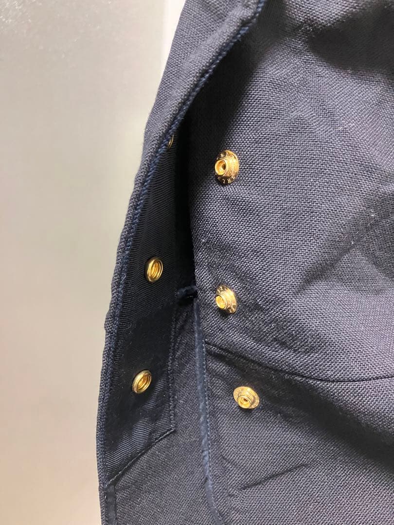 2023 Drawerドゥロワー FALL1 ウールオックスケヌキ ベスト　ジレ