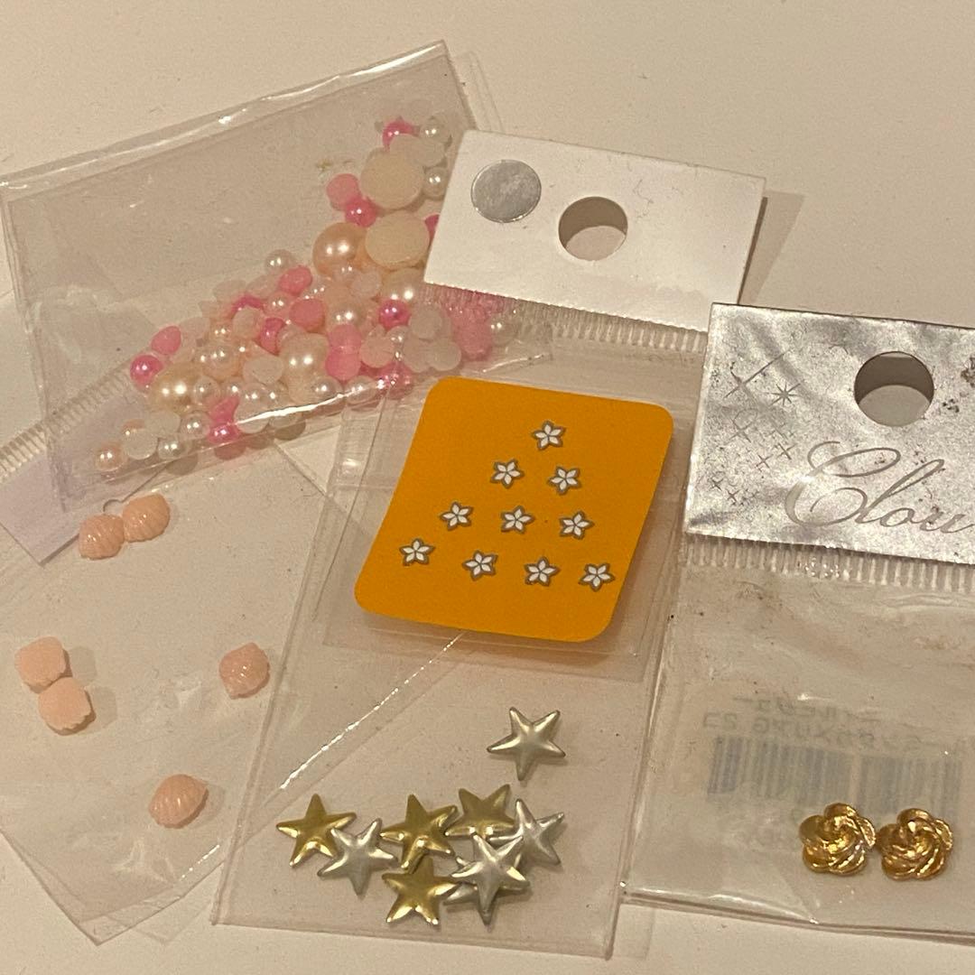 未使用マグネットジェル10色セットアートパーツセットmiki nail19ネイル