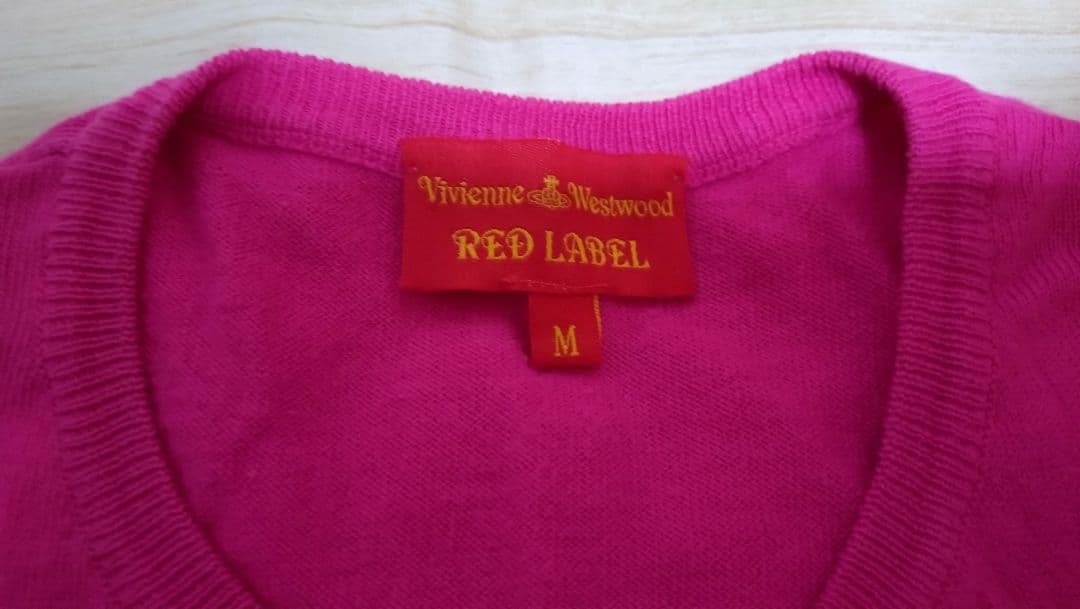VivienneWestwood レッドレーベル カーディガン ピンクM