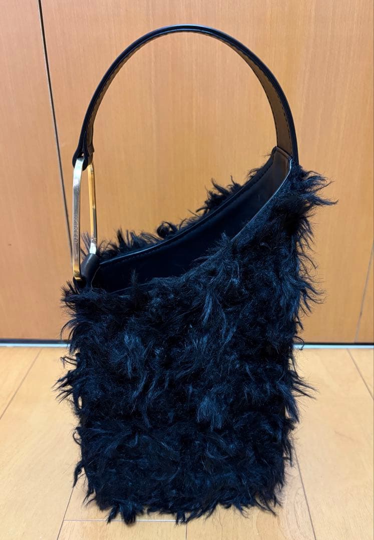 ORSETTO　ファーレザー ワンハンドルバッグ