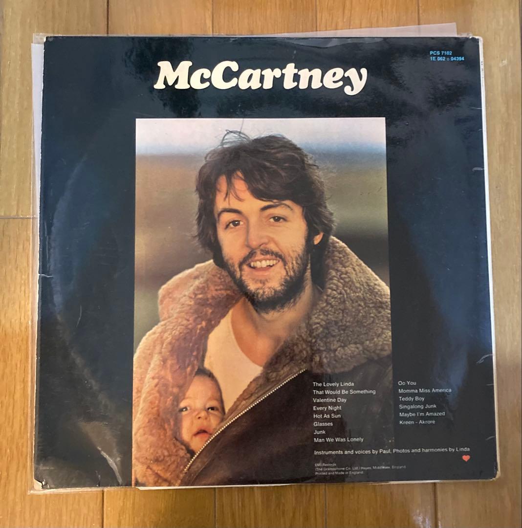 稀少UKオリジナルMcCartneyマッカートニBeatlesビートルズレコード