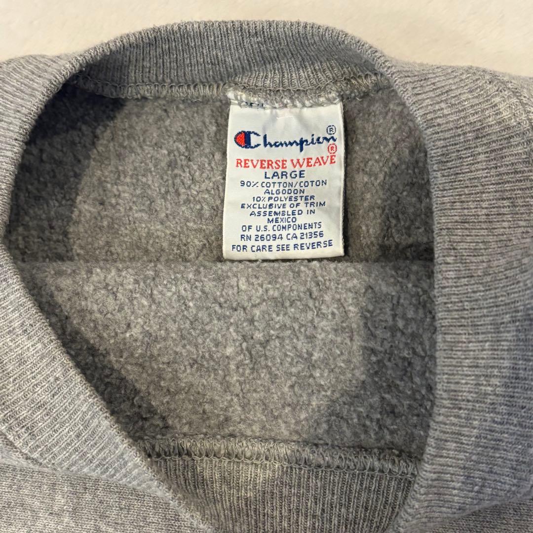 超美品 90s Champion reverseweave ヘザーグレー