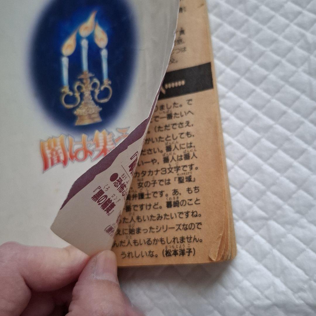 闇は集う 夜に消える翼 松本洋子