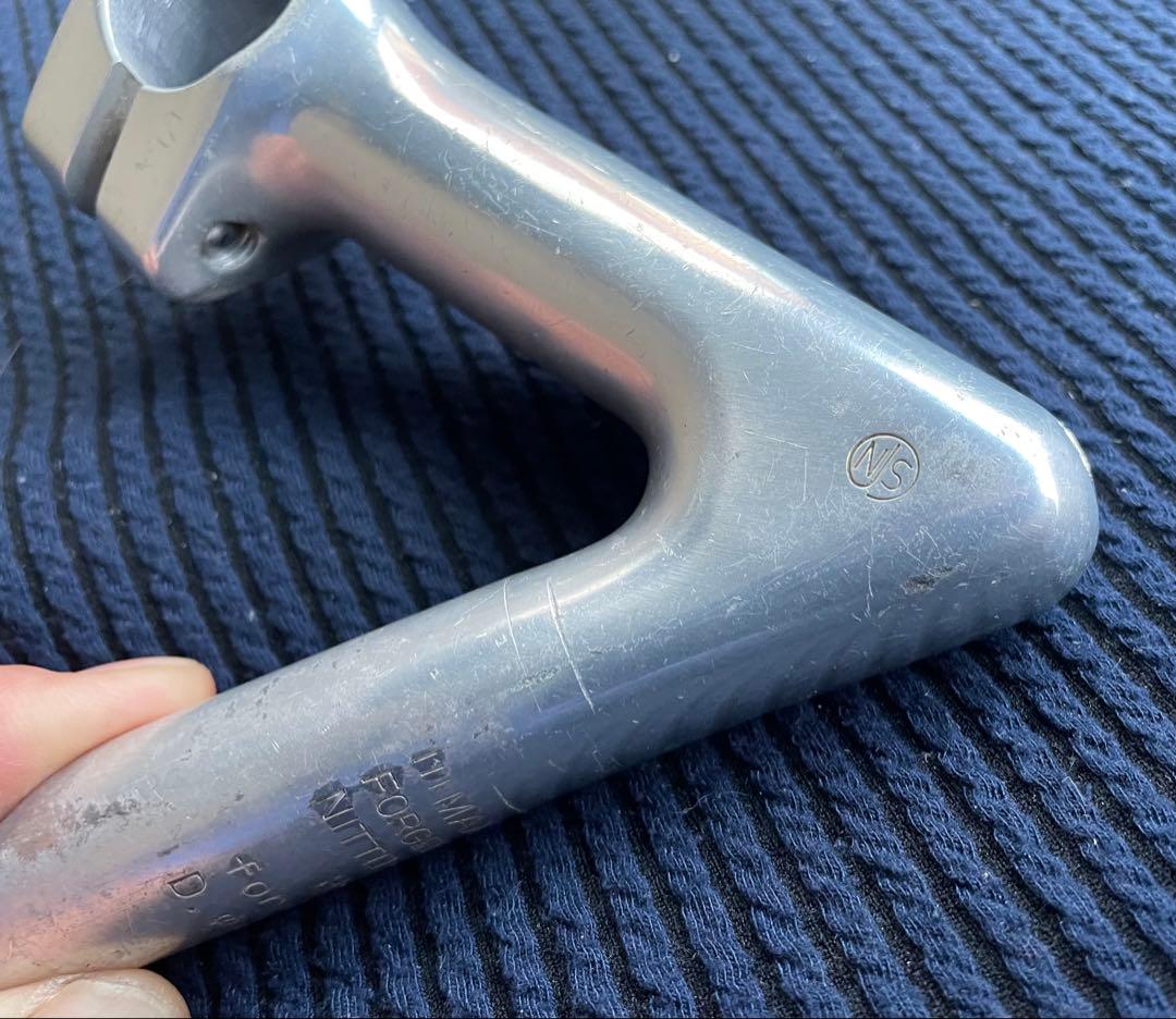 NJS NITTO 軽合ステム　100mm 58° 競輪　ピスト　ロードバイク